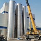 Outdoor Stainless Steel Tanks Milk Storage Silo 10000 Gallon