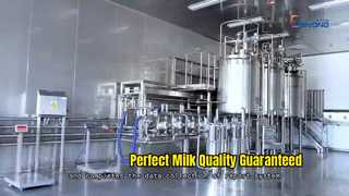 Смотреть: Демонстрация машины для дегазации молочных продуктов для мгновенного испарения жидкости из молока